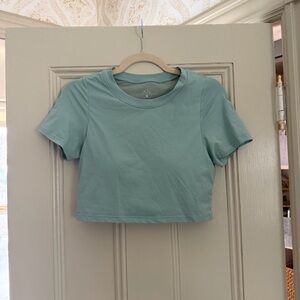 Klassy Network Seafoam Green Crop top Brami